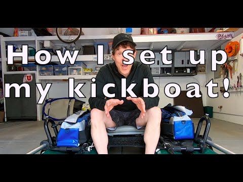 How to set up a kickboat for fishing-Outcast Fishcat Panther-Brian Kretschmar