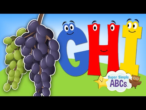 The Sounds of the Alphabet | G-H-I | ​​🌈 Super Simple ABCs