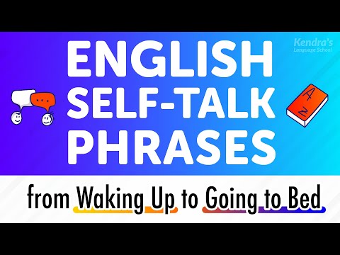 830 Self-Talk English Conversation Phrases for Fluency — from waking up to going to bed