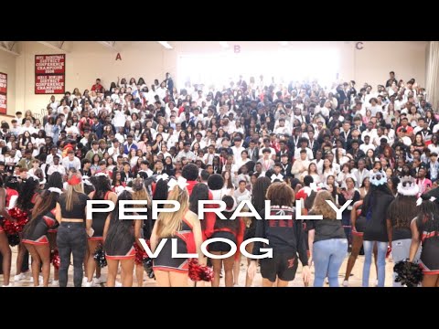 PEP RALLY / FOOTBALL GAME VLOG | Ep. 5