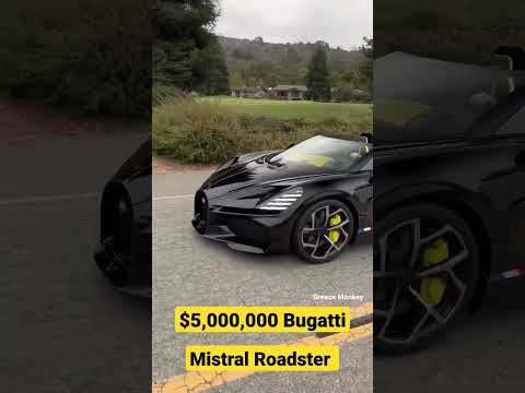 The $5,000,000 Bugatti Mistral Roadster