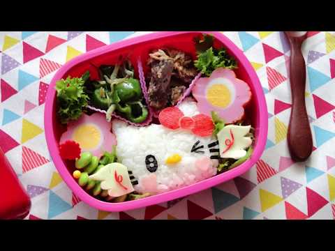 Angel Kitty Bento Lunch Box