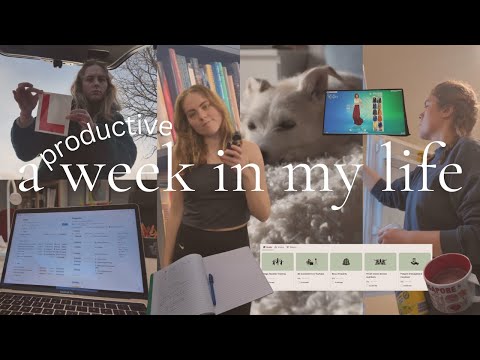 weekly vlog: working on my goals 🧚 balancing content creation, a business & life