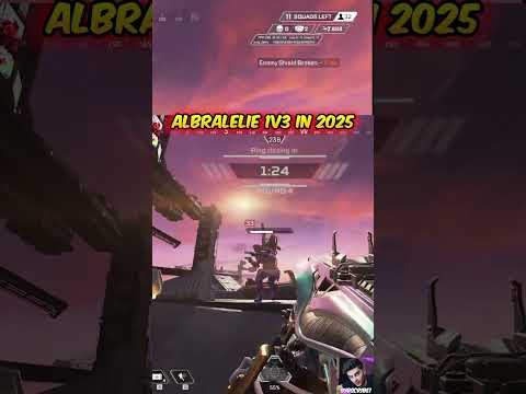 Albralelie Nasty 1v3 in 2025 - Apex Legends