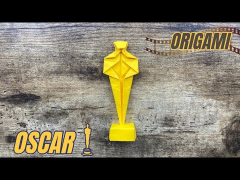 Origami Oscar: Easy DIY Folding Tutorial for Beginners | Step-by-Step Paper Craft Instructions!