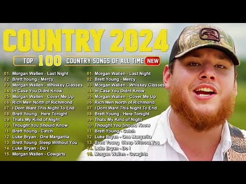 Country Music Playlist 2024 🎶 Luke Combs, Chris Stapleton, Kane Brown, Morgan Wallen, Jason Aldean