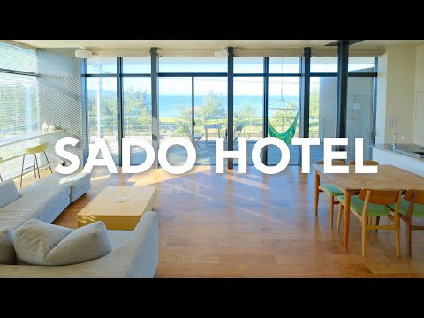 Sado Island Hotel with delicious French cuisine right in front of the sea