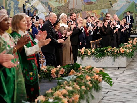 Nobelfesten 2018: Arrival of the Norwegian Royal Family