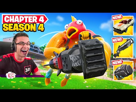 Nick Eh 30 reacts to Fortnite Season 4!