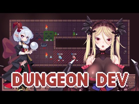 02【Dungeon Dev】勇者を満足させて負ける接待ダンジョン作成ゲーム！【バ美肉】