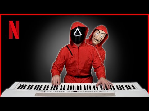 Squid Game on PIANO 🔺🔴🟥