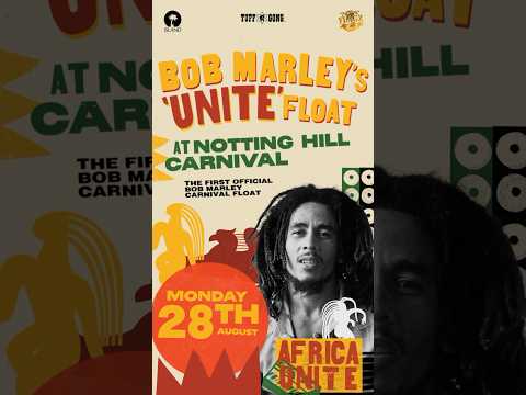 The FIRST EVER official #BobMarley float will be at #NottingHillCarnival this year!