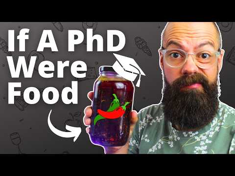 The Harsh Reality of a PhD in 8 Stages—Told with Food