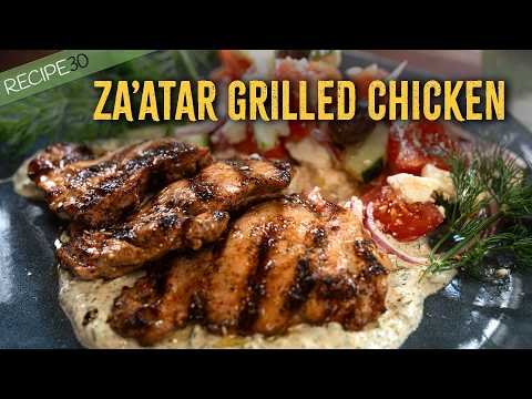 Za’atar Brings Out the Best in This Grilled Chicken Recipe