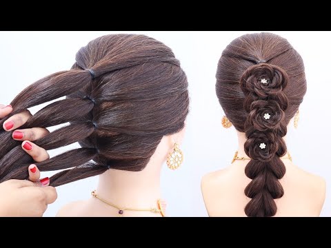 It's Amazing ponytail Hairstyle for girls | new & easy hairstyle | hairstyle tutorial for wedding