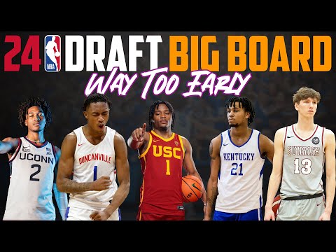 2024 NBA Draft Big Board | Way Too Early!