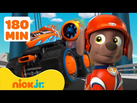 PAW Patrol Rescue Wheels Adventures! #6 w/ Zuma 🚗 3 Hours | Nick Jr.