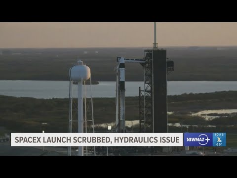 SpaceX Delays ISS Launch Due to Hydraulic Glitch: NASA Astronauts' Mission Extended