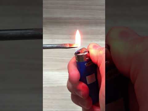 Use a lighter and fix the LED bulb