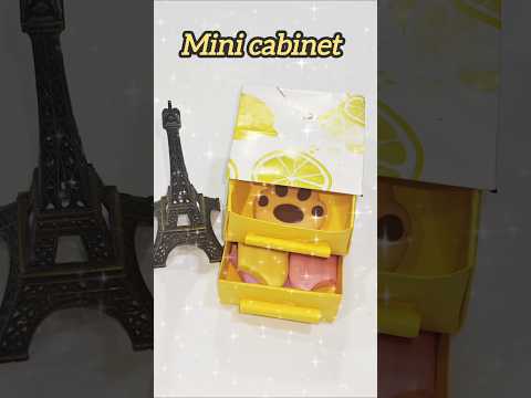 Diy Paper Craft #minicabinet #ytshorts #creative