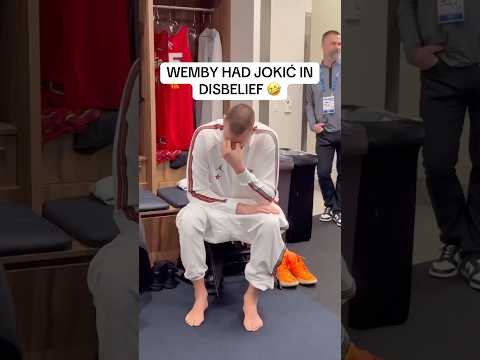 Jokić could NOT believe it 🤣