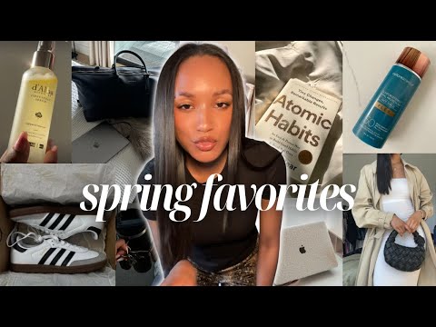 SPRING FAVORITES: Essential Basics You Need ft CUTS, My Go to Beauty + Skincare, Amazon Finds