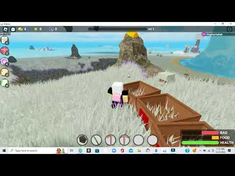 Getting the god pickaxe in Roblox Booga Booga!