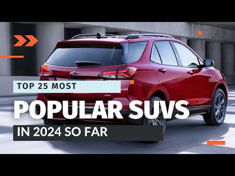 Top 25 Most Popular SUVs of 2024