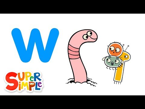 The Letter W | Pratfall ABCs | Super Simple ABCs