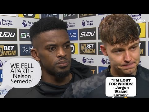 WE WEREN'T GOOD ENOUGH! Semedo & Strand Larsen REACT to Wolves' 4-2 Collapse Against Bournemouth!