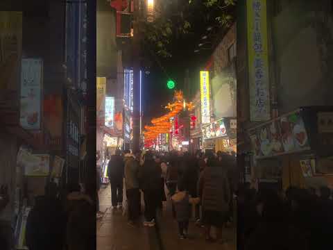 中華街元旦の賑わいChina town