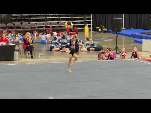 Sevana tumble in the jungle 2024 xcel Gold floor