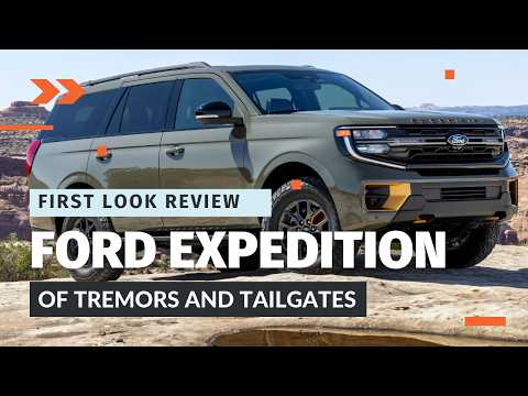 2025 Ford Expedition First Look Review: New Features, TREMOR Off-Road Capabilities, and More!