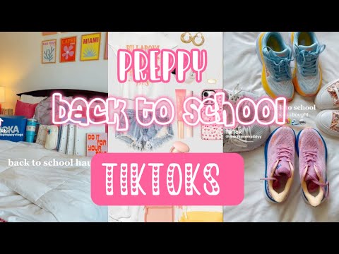 preppy back to school tiktok’s | 🛍️🐆☀️ | tiktok compilation | @nivyaaa  | #preppy #viral | 🌊