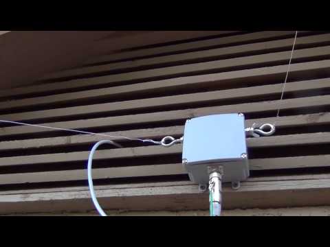 HackRF on Sky Loop Antenna and Talented Balun