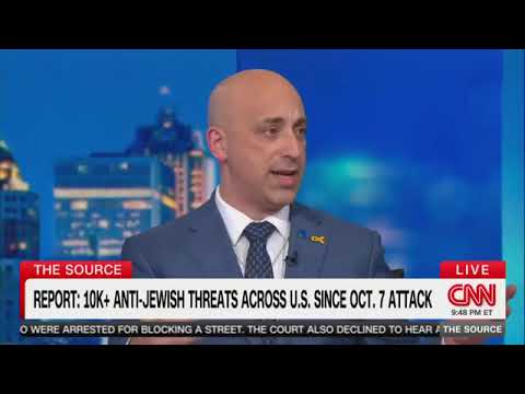 ADL CEO joins CNN's Kaitlan Collins to discuss antisemitism and 10/7 commemoration