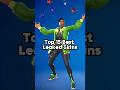 Top 15 Best Leaked Skins #ad #fortnite #gaming #fortniteclips