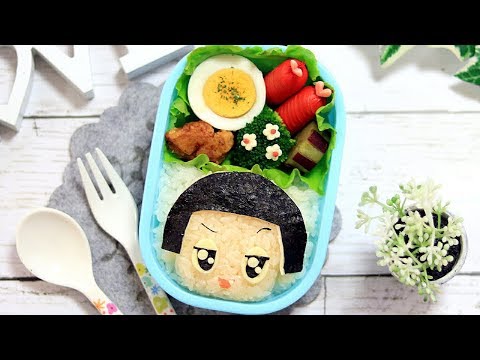 チコちゃん の お弁当 【 キャラ弁 / チコちゃんに叱られる！ 】How to make Japanese Bento  of Chico