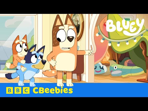 Bluey finds a fun way to do Housework! | CBeebies