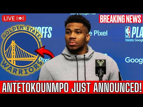 MY GOODNESS! GIANNIS ANTETOKOUNMPO TO JOIN WARRIORS!  LOOK WHAT GIANNIS SAID SHOCKED THE NBA