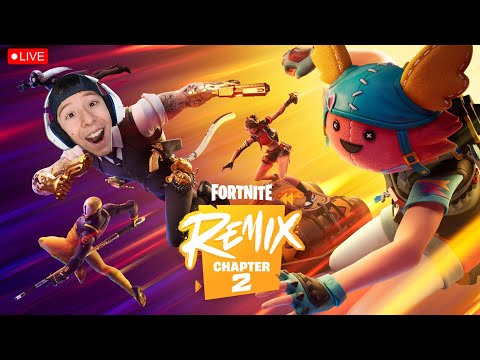 LIVE! - Destroying Kids In Fortnite! (CHAPTER 2 REMIX)