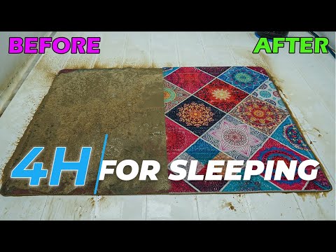 ASMR Sleep - Beautiful And Colorful Relaxing Mat Collection For Deep Sleep - Carpet Cleaning