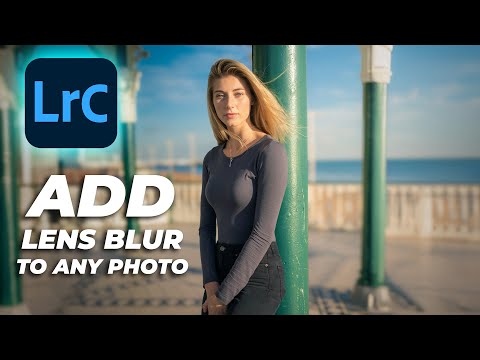 How To Add Lens Blur to Any Photo in Lightroom | Tutorial Tuesday