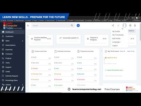 Project Management System by Learn Computer Today Philippines