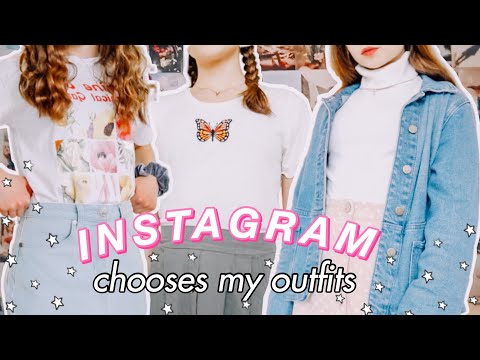 letting my instagram followers pick my QUARANTINED outfits for a week