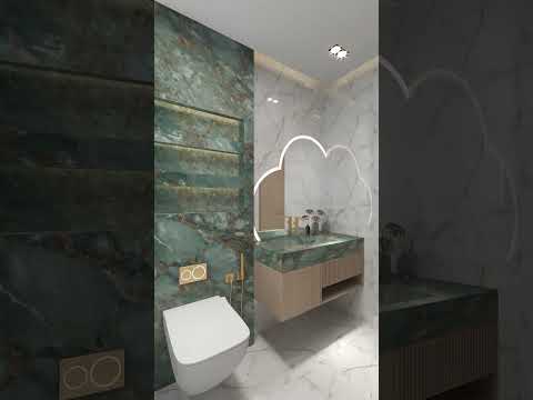 Modern bathroom design ideas #shorts #shortsvideo #toilet #toiletdesign #home