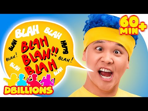 D Billions, WeeTwinz - Blah, Blah (Official Video) | Mega Compilation | D Billions Kids Songs