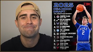 ESPN's New 2025 NBA Mock Draft is Shocking...