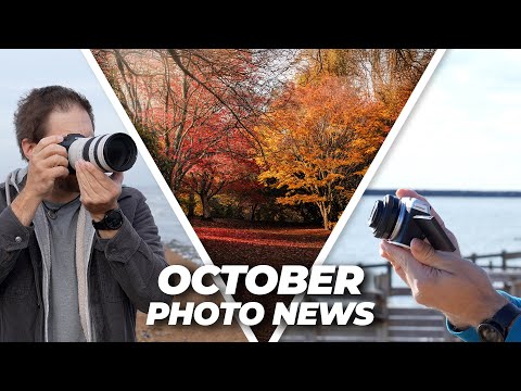 New Cameras, Lenses and Autumn Leaves | Photo News October 2024