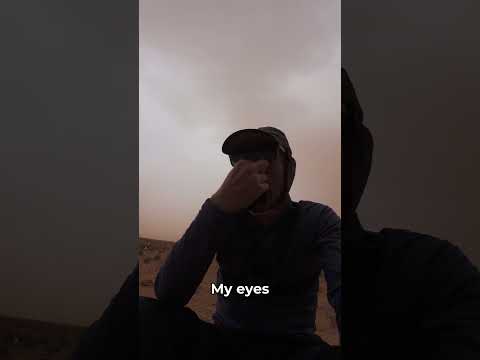 Sandstorm in Algeria